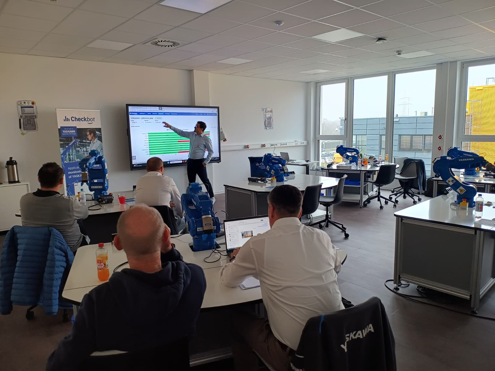 Checkbot and Yaskawa showcase Industry 4.0 in action in Hattersheim am Main