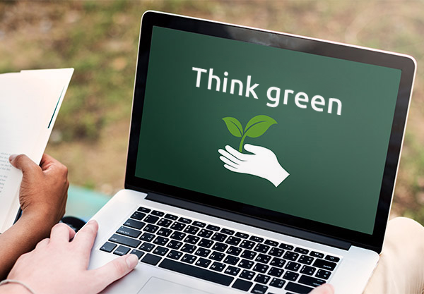 Prepare for course with electronic handbook and save the environment