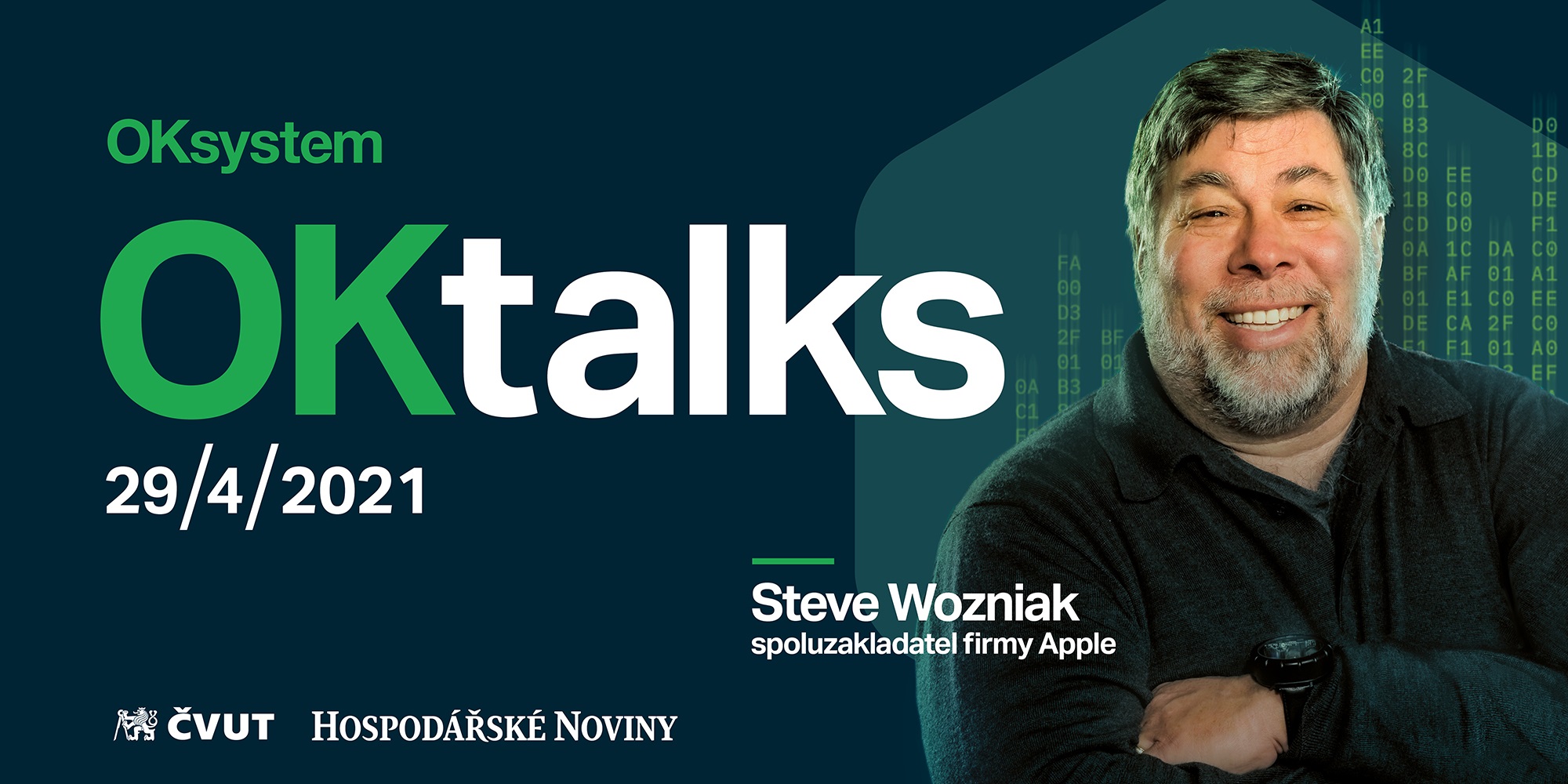 Konference se Stevem Wozniakem se odkládá na 29. dubna 2021
